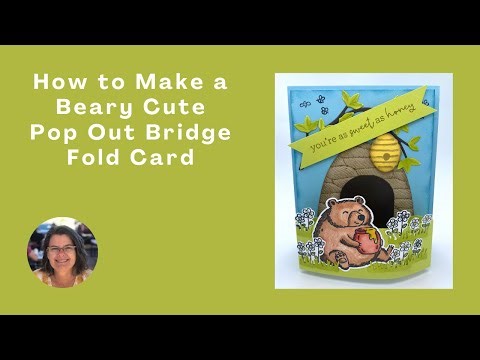 How to Make a Pop Out Bridge Card!