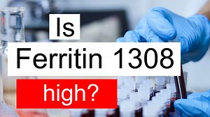 Treatment and symptoms of Ferritin 1308 ng/mL | Diet for high Ferritin level 1308 ng/mL