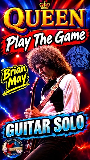🎸QUEEN Play The Game *GUITAR SOLO*🔥#queen #brianmay #guitarsolo