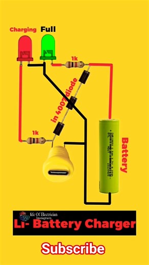 charjing pin connection diagram #education #explorepage #sinceproject #fyp