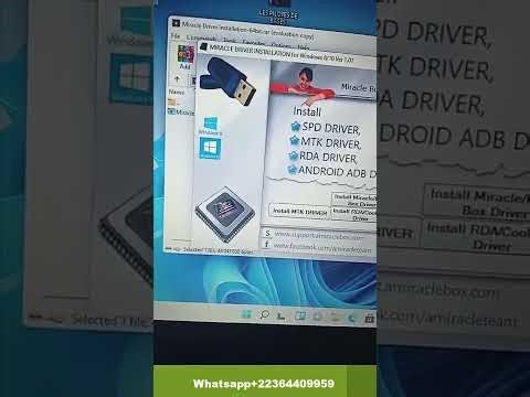 Comment installer les pilotes Miracle driver usb(PART 2)