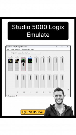 RealPars on Instagram: "Studio 5000 Logix Emulate is a powerful tool for testing and simulating Logix Designer projects without the need for physical hardware. This software allows you to emulate a Logix 5000 controller, simulate I/O modules, and test your PLC projects in a controlled environment. It includes features like slowing down execution and using breakpoints to help debug your programs with ease. Read the full blog post from the link in the bio🔗 #PLC #LogixDesigner #AutomationSoftware"