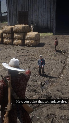 little little man in Red dead redemption 2 #shorts #viral #youtubeshorts #gaming #rdr2 #gta6