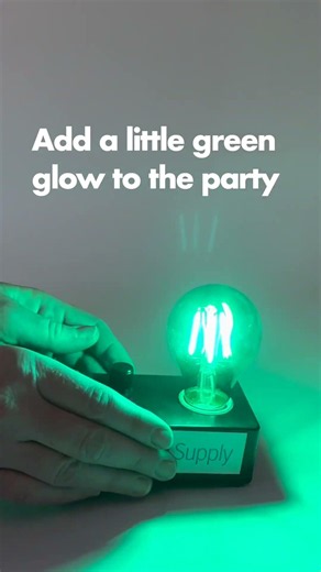 Bobbie’s Pick: Sunlite Filament Style Green Party Bulb