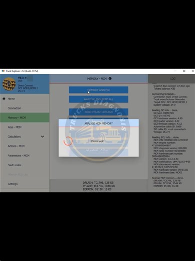 ACTROS MP4 Programming: Unpairing MCM with Truck Explorer