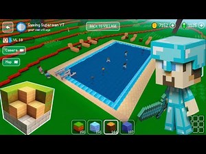 Block Craft 3D Mobile Gameplay -Swimming Pool-