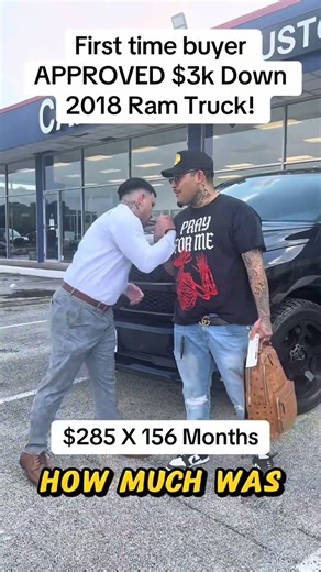 Now he just has to play hide n seek with the repo man 😀 yall have a blessed Sunday TAP IN IF YOU