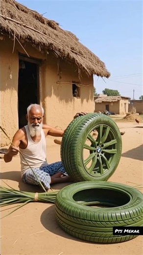 Amezing Craft BMW Made For Plam Leaf 🍀 #shorts #handcraft #ptsmekar