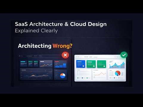 SaaS Architecture & Cloud Design Explained Clearly SaaS #productdesign#youtube #longvideo