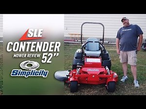 Model #5901743 Simplicity 52" Contender 25 HP Briggs Zero Turn Mower