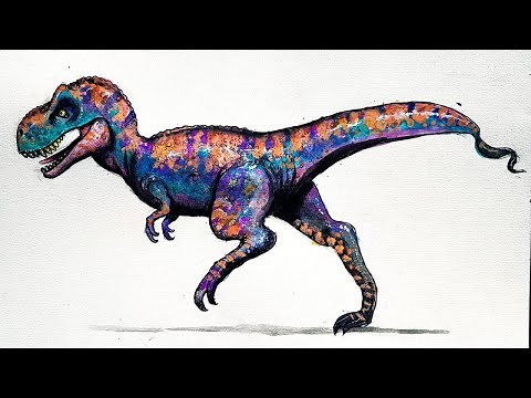 Come dibujar un T-Rex 🦖 [Tutorial]