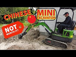 Second summer with CHINESE mini excavator in FINLAND