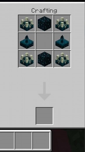 Minecraft me craft a rare egg Warden spawn egg #minecraft #gaming