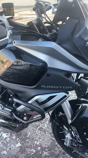 Adventure Ready with QJ SRT 600SX Motorcycle