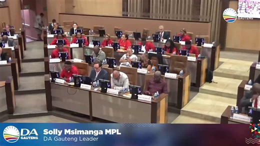 ❓🤔 In today’s Motion of No Confidence against Panyaza Lesufi, Political parties in Gauteng need to decide - are they on the side of the people of Gauteng with the DA, or will they vote to protect the corruption and maladministration of Lesufi’s ANC? | DA Gauteng