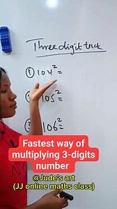 13K views · 169 reactions | Fastest way of multiplying 3-digits number. #mathreels #mathtricks | Jude's art | Facebook