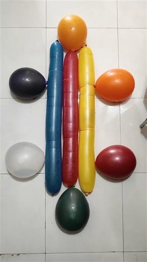 Colourful Water Balloon Challenge 💦🎈 | Satisfying Balloon Pop | Viral #Shorts #oddlysatisfying