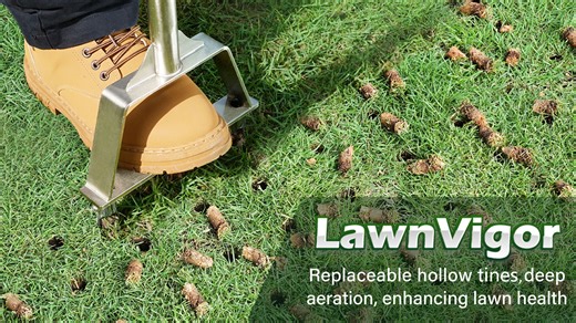 Watch Non-Clogging Lawn Aerator on Amazon Live