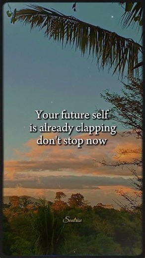 Your Future Self Is Cheering for You | Motivation #Shorts