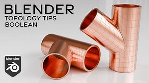 iBlender插件 完美倒角拓扑 Blender教程