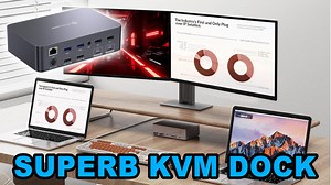 Watch AV Access iDock C20 USB-C KVM Switch Docking Station Review on Amazon Live