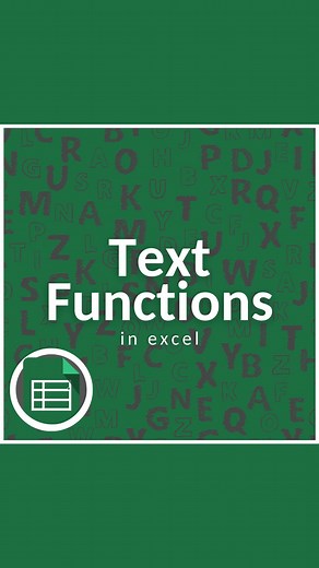 CheatSheets on Instagram: "Three functions. 30 seconds. 🗂 Don’t forget to save this post! 📚 The Excelerator Course is perfect for beginner to intermediate level Excel users (link in our bio) 📈 The Advanced XL Dashboards Bundle is perfect for analysts who work in finance and accounting, business intelligence, research and information technology (link in bio) 🎓 100+ Templates for Conquering Excel (link in our bio) 🤯 More Excel tips on TikTok, YouTube, Twitter, and more (link in bio) #excel #e