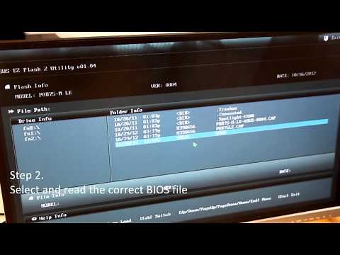 Fácil y sencilla recuperación de BIOS en 3 pasos - CrashFree BIOS 3 | ASUS