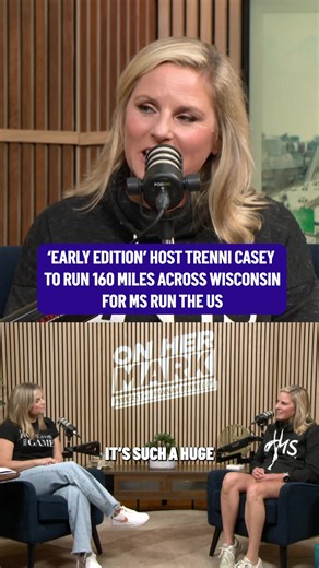 Trenni will run 160 miles across her home state of Wisconsin for her leg of MS Run the US, America’s first and only 3,260 mile ultra relay run to raise awareness and funds for MS research and aid those living with disabilities from the disease. She shares her training, strategy, and why on the #OnHerMarkPodcast. 🎧 New episode drops Tuesday. Subscribe wherever you listen 👉 https://link.chtbl.com/OnHerMark | NBC Sports Boston