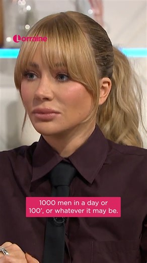 Olivia Attwood shares her opinion on Bonnie Blue, as she releases a brand new series of 'Getting Filthy Rich' which explores the world of online sex-influencers. | Lorraine