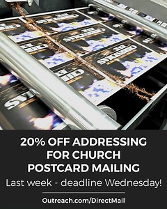 Last week to lock in your Christmas Eve Mailing without rush fees Get 20% Off Addressing services with promo code GCI23 Save almost 50% with NPA Postage Free Shipping to your Post Office Get started at https://outreach.com//DirectMail | Outreach, Inc