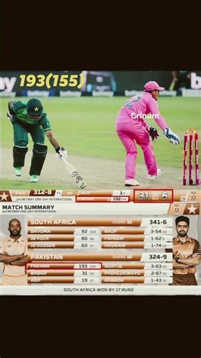 This would have been 1st Double Century of ODI Cricket history #fakharzaman