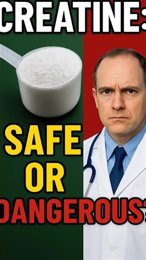 💊 Creatine: Miracle Supplement or Hidden Risk? Doctor Explains the Truth