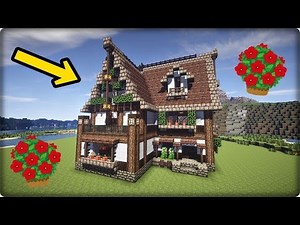 【マインクラフト】家を建築してみる【洋風な家の作り方】