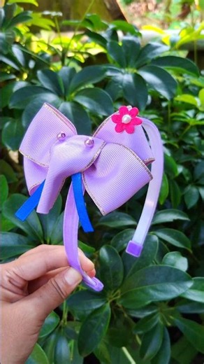 "DIY Tutorial: Cute Headband Edition 🎀"#diy#headband#shorts