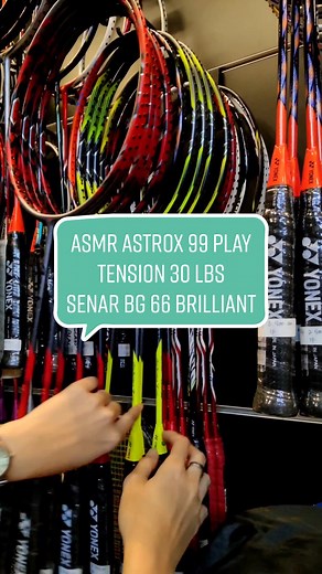 ASMR Yonex Astrox 99 Play Badminton Racket Review