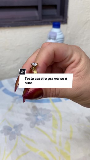 Teste caseiro para descobrir se sua aliança é ouro