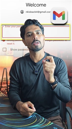 Naresh Kumar on Instagram: "Find Your Gmail Password 🔥💯 . . Now you can find your gmail account Password with this trick , go and try it now. . . #gmail #password #tech #reels #instagramreels"