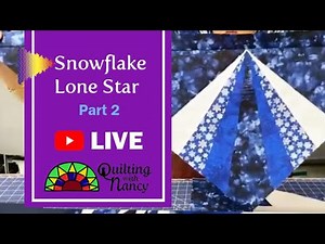 Snowflake Lone Star Part 2: Setting Corners & Triangles