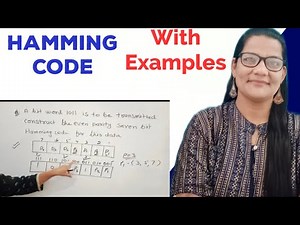 Hamming Code in Hindi | Digital Electronics | Error Detection Error Correction Code