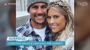 Surprise! HGTV's Christina Haack Has Married Realtor Josh Hall
