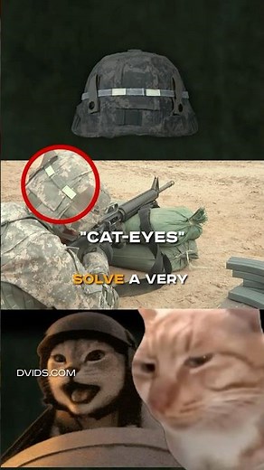 Why Do Soldiers WANT Their Helmets To Glow❓ | Cat Eyes Bands Explained 📝😼