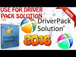 How to use driver pack solution 2016