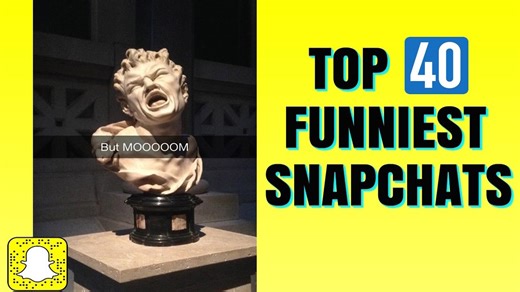 The top 40 funniest Snapchat photos ever!