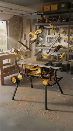 DeWalt Table Saw #woodworking #dewalt #tablesaw