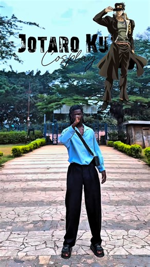 Jotaro kujo cosplay 🔥 Star platinum the world !! #jjba #jotarocosplay #edit #fyp #cosplay | Shı Rō