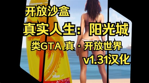 单手游戏【真实人生：阳光城】v1.31汉化 真自由城（doge）