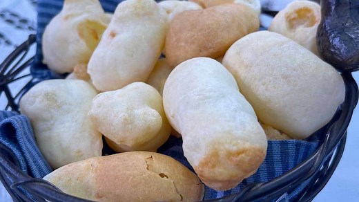 Pão de queijo de tapioca com 2 ingredientes | Receitas