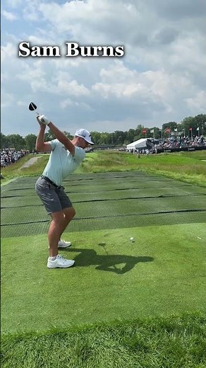What clubs are players hitting on the massive par-3 No. 8 at Oakmont?