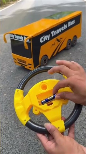 Small Bus Vs Big Remote Control Bus Ki Video#shortsfeed​ #shorts​ #short​ #unboxing​ #bus​ #video​ 🤩