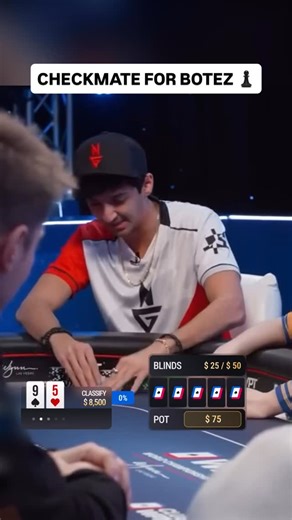 19K views · 196 reactions | if there’s one game more tilting than chess… it’s poker  #wpt #poker #casino | World Poker Tour (WPT) | Facebook